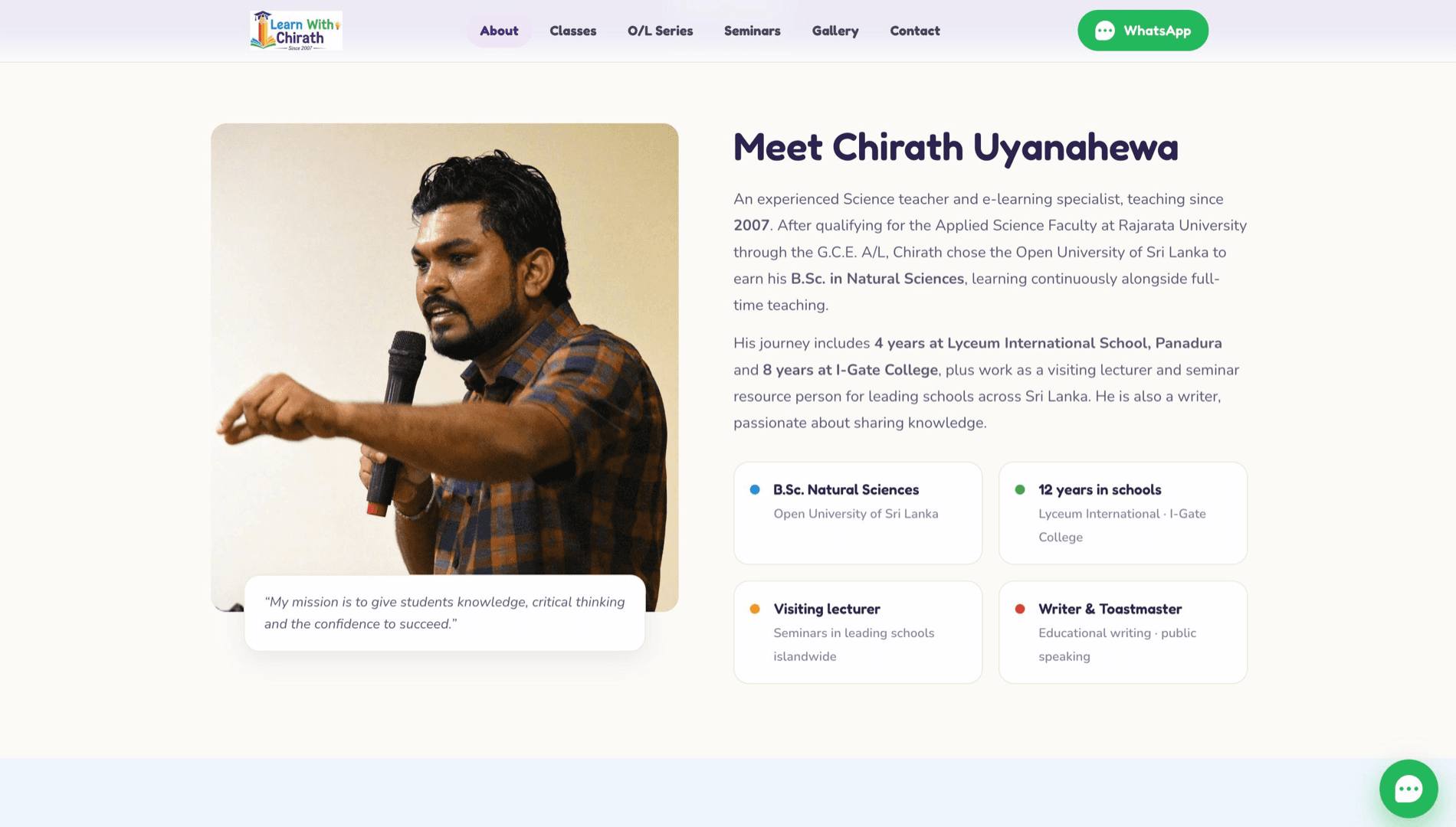 Learn With Chirath screenshot 2
