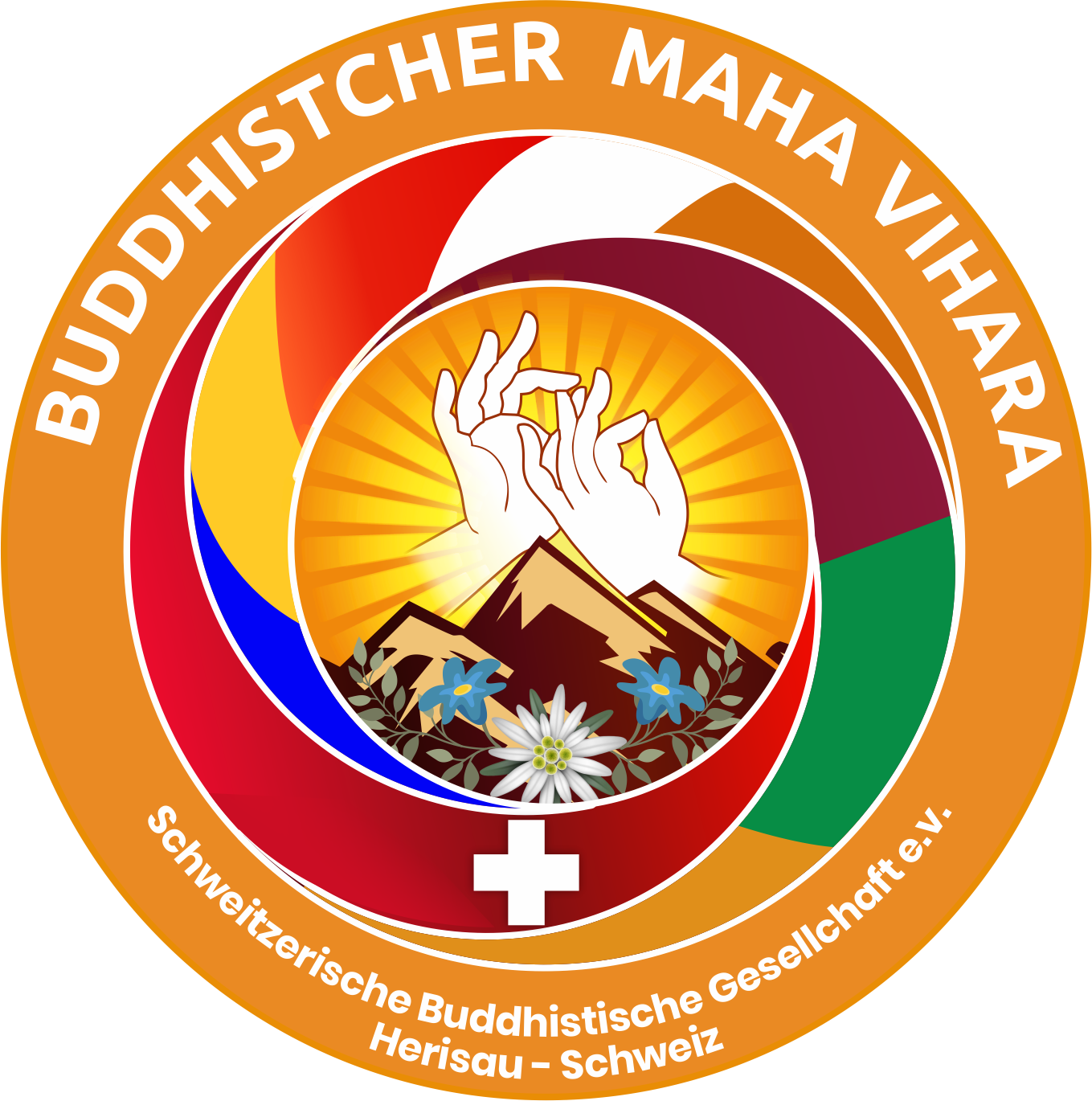 Swiss Mahavihara logo